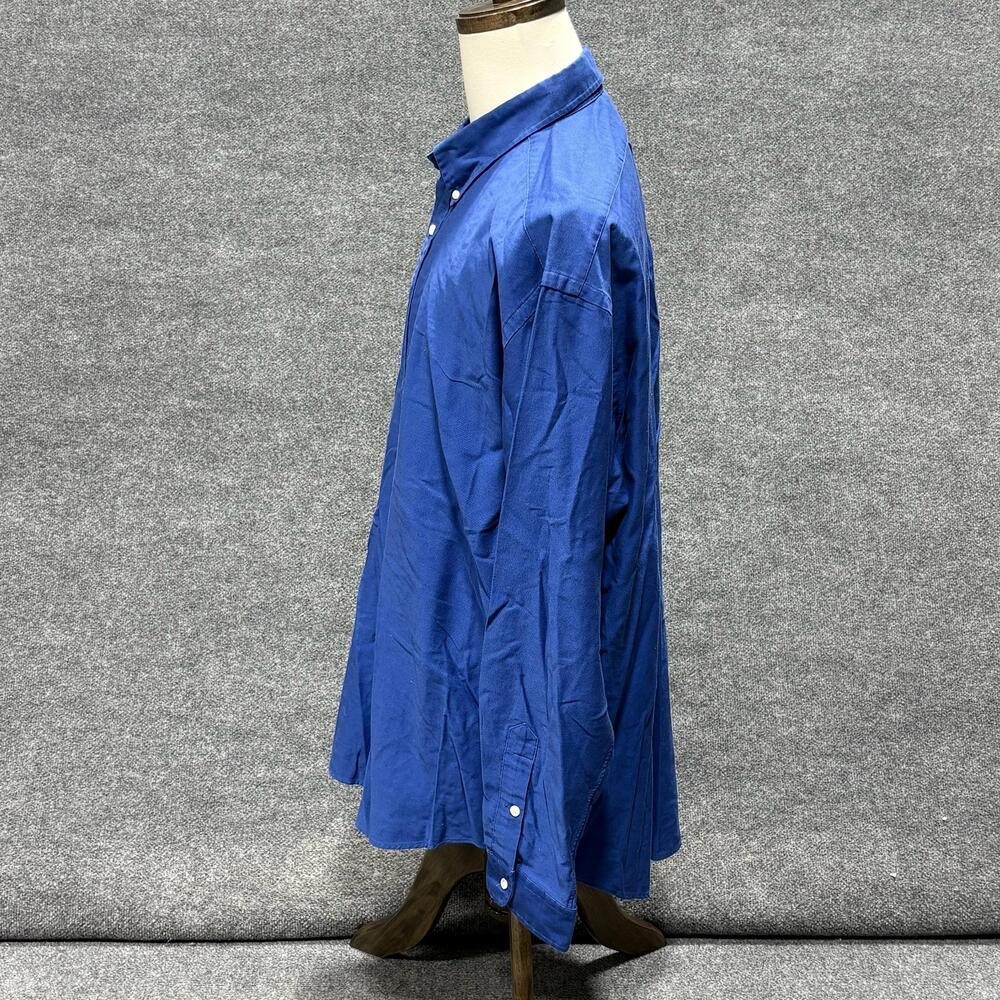 Ralph Lauren Shirt Mens 2XL Blue Blake Long Sleeve Button Down Cotton Casual - Picture 4 of 13